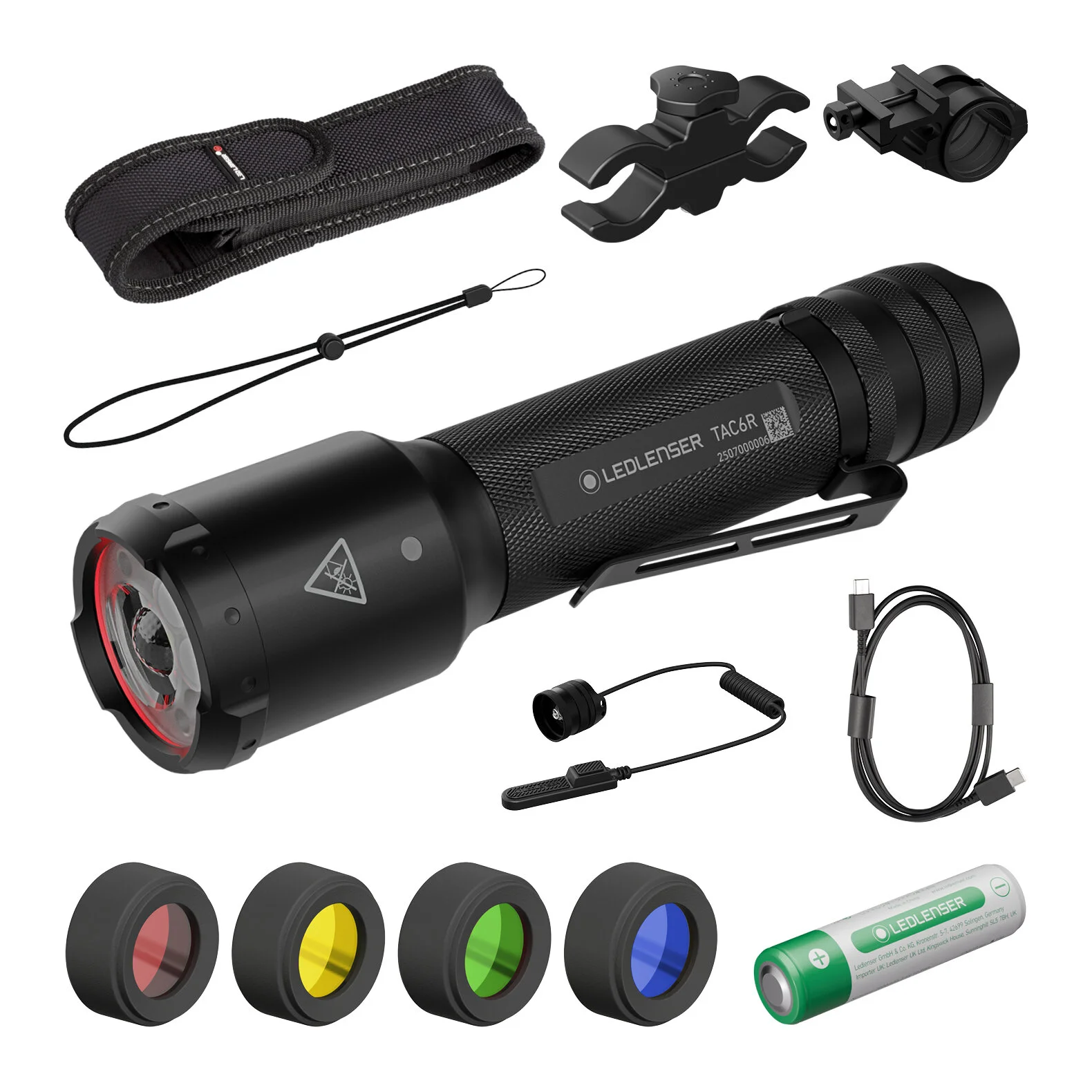 Taskulamppu Tactical Outdoor Set TAC6R